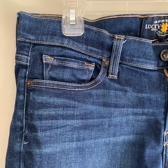 Lucky Brand blue jeans shorts size 12 - Picture 3 of 12